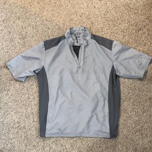 adidas Gray Lightweight Shirt Jacket